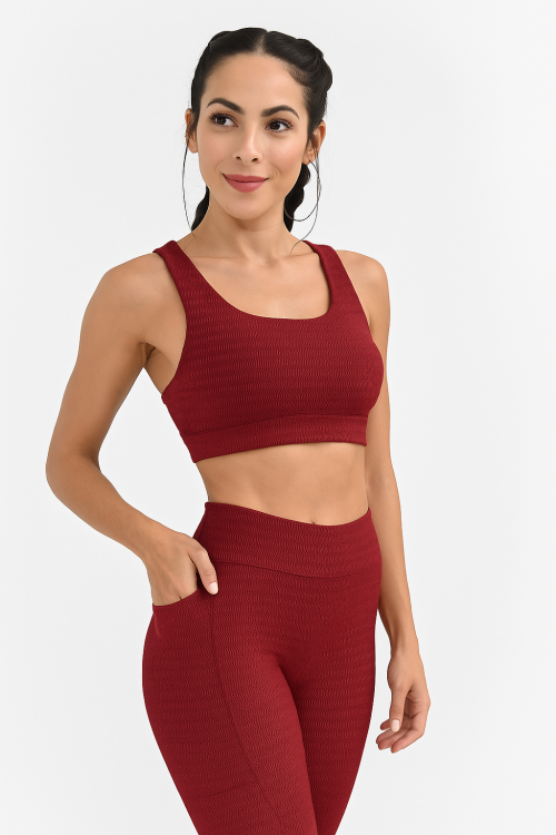 TOP ATHLETIC LIV UP VERMELHO