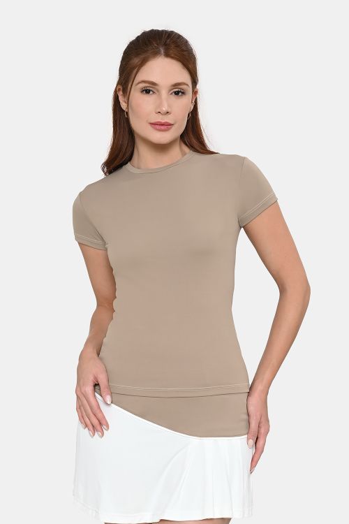 CAMISETA BABY LOOK