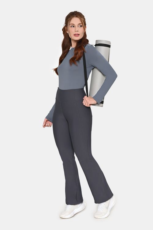 CALÇA  FLARE FANCY CHUMBO